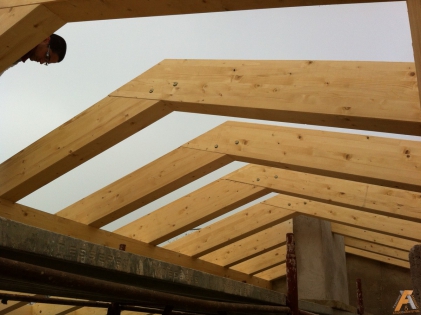  Realizzazione della nuova copertura in legno con orditura principale e secondaria